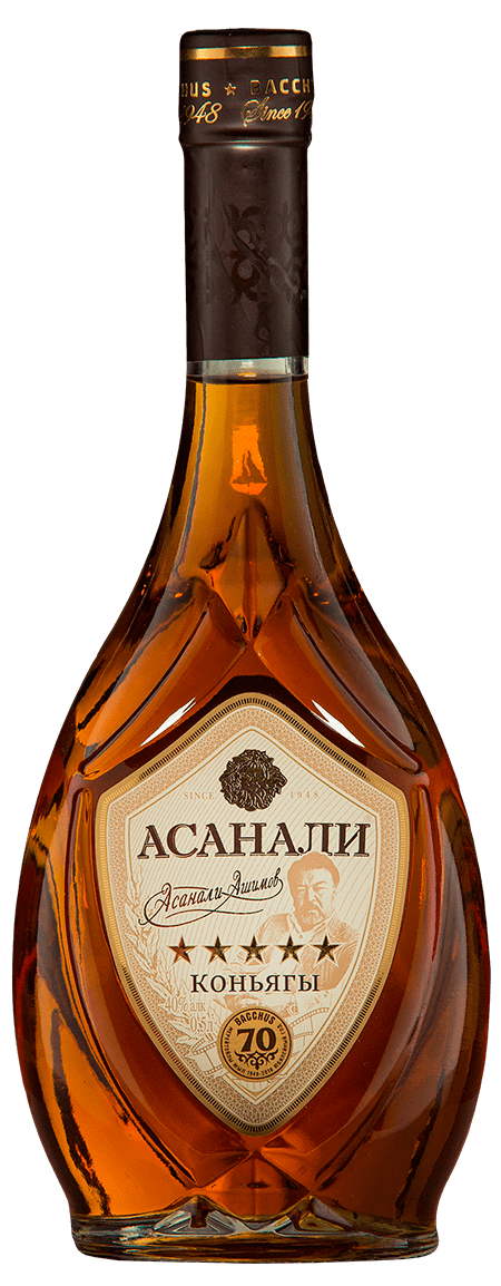 Five years old cognac «Asanali»