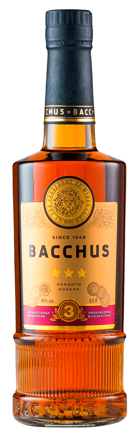 BACCHUS Three-Year-Old Cognac