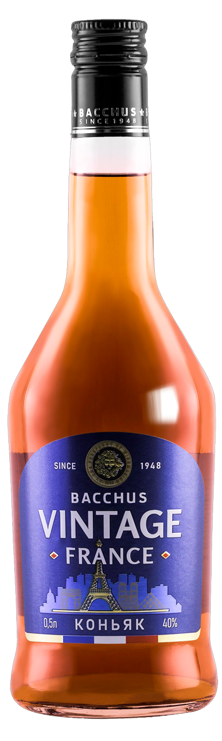 Коньяк трехлетний «Bacchus Vintage France» — Bacchus